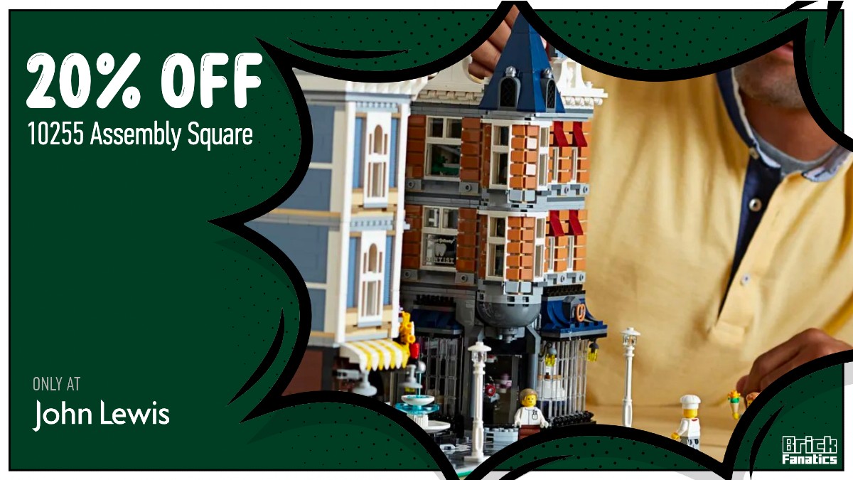 Don't miss out: Save 20% on soon-to-retire LEGO Icons 10255 Assembly Square