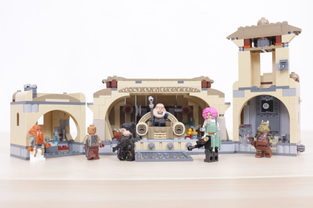 LEGO Star Wars 75326 Boba Fetts Throne Room review 65 1024x683