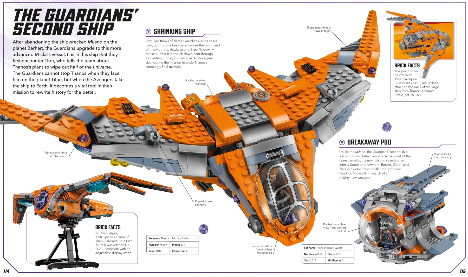 LEGO Marvel visual dictionary cover 7