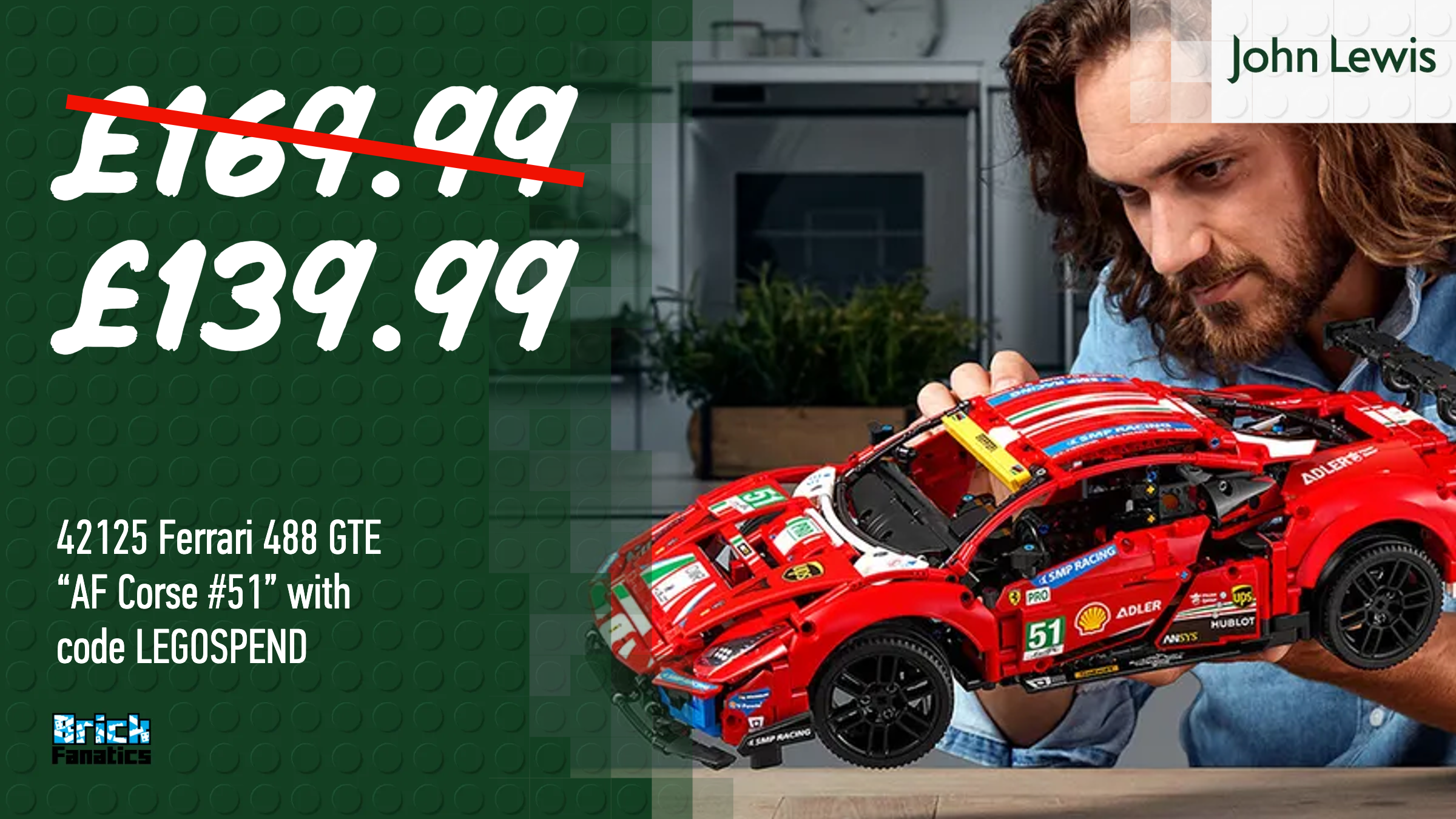 Retiring soon: Race away with LEGO Technic Ferrari before it's gone for good