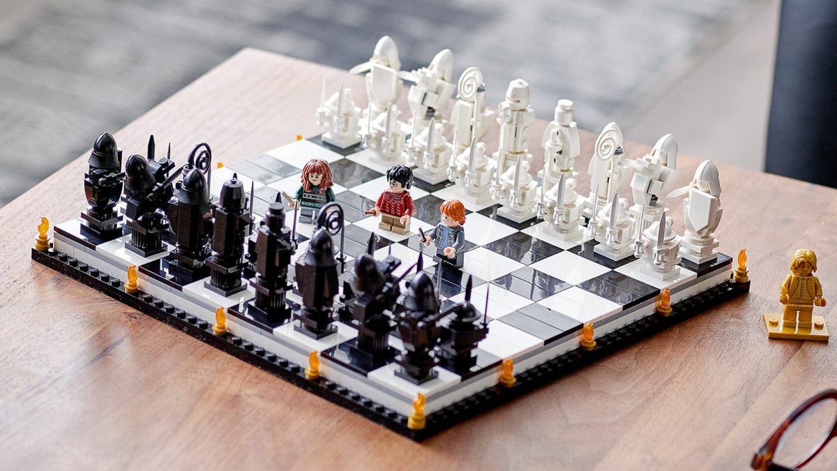 LEGO Harry Potter 76392 Hogwarts Wizard's Chess in stock at John Lewis