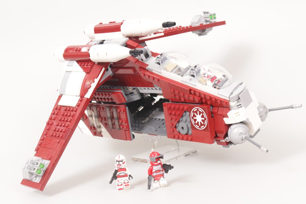 LEGO Star Wars 75354 Coruscant Guard Gunship review retrospect 22 1024x683