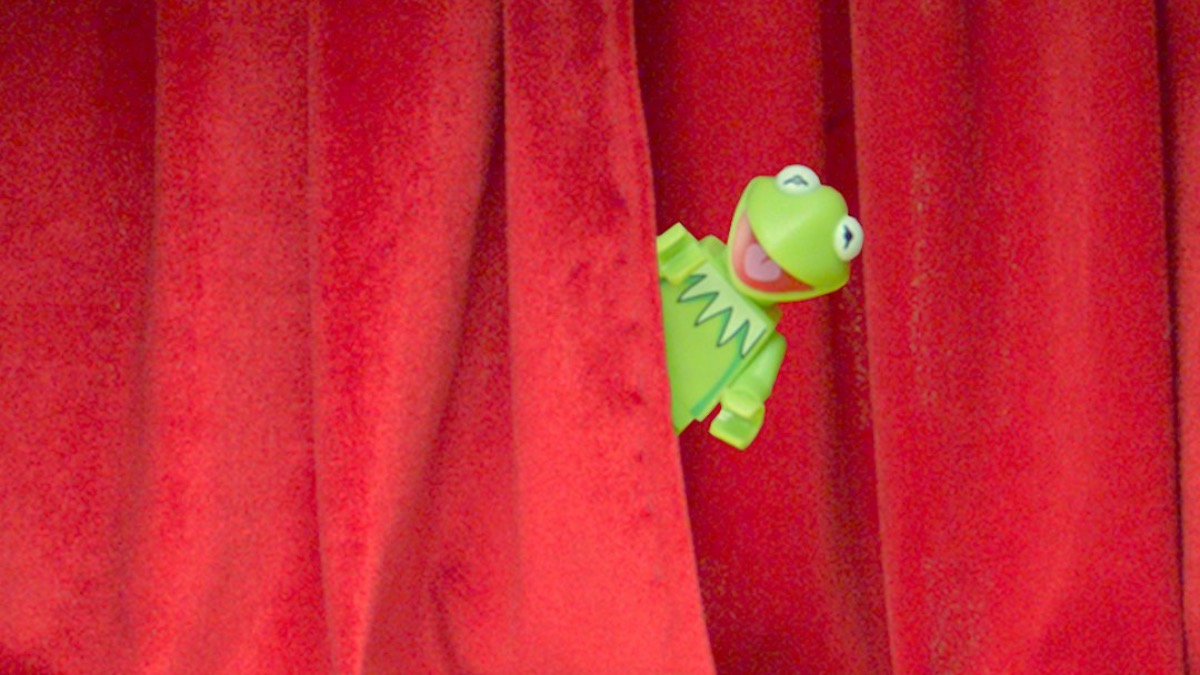 The LEGO Group recreates The Muppet Show’s opening titles