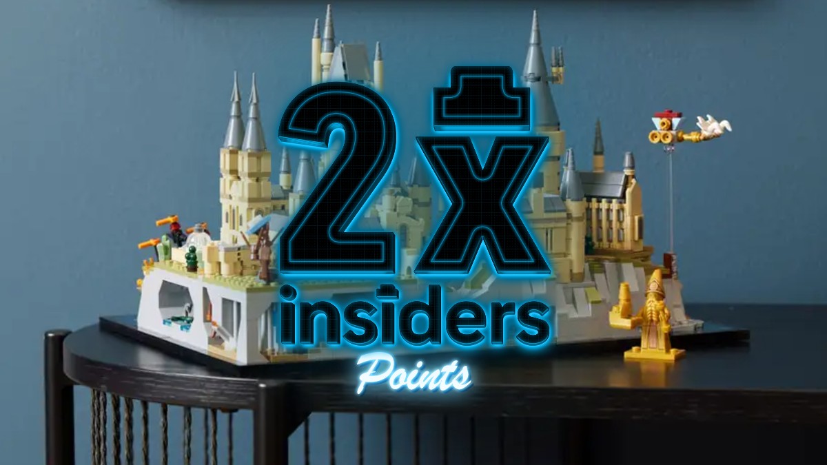Double Insiders points on selected LEGO Harry Potter purchases