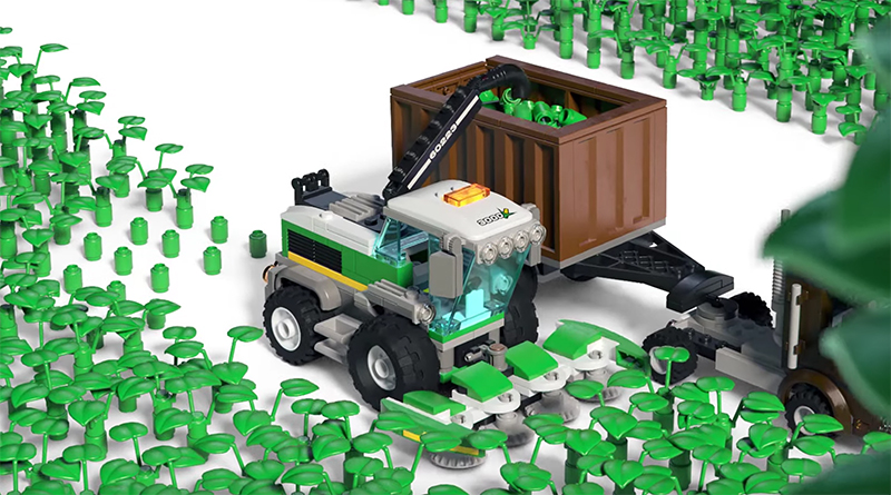 LEGO podcast explores the process of making bricks sustainable